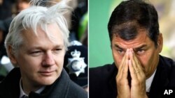 Julian Assange solicitó asilo político a Ecuador, cuyo presidente, Rafael Correa, lleva más de un mes valorando la petición.