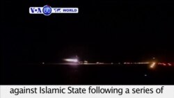 VOA60 World PM - France steps up its bombing campaign against Islamic State