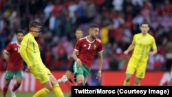 Le Maroc a été tenu en échec (0-0) par l'Ukraine pour son premier match de préparation du Mondial 2018, à Genève, Suisse, 31 mai 2018. (Twitter/Maroc)