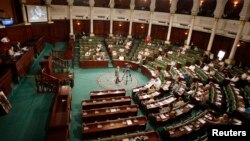 A general view shows Tunisia's Constituent Assembly in Tunis, June 25, 2014. 