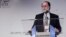 FILE - Ricardo Hausmann from Harvard University speaks on Day 1 of Securing Sport 2015, the annual conference of the International Center for Sports Security (ICSS), Nov. 4, 2015..