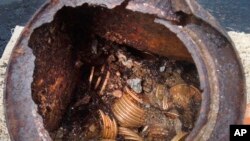 Harta karun di halaman rumah pasangan California