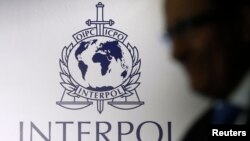 Logo Interpola, Međunarodne kriminalističke policijske organizacije (Foto: Reuters/Edgar Su) 