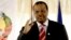 Le roi Swaziland Mswati III, le 17 août 2012.