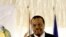 Le roi Mswati III lors du 32ème sommet de la Communauté de développement de l'Afrique australe (SADC) au Centre de conférences Joaquim Chissano de Maputo, au Mozambique, le 17 août 2012. AFP PHOTO / STEPHANE DE SAKUTIN
