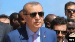 Le président Recep Tayyip Erdogan, 3 juin 2016. epa/SAID YUSUF WARSAME