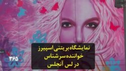 نمایشگاه بریتنی اسپیرز خواننده سرشناس در لس آنجلس