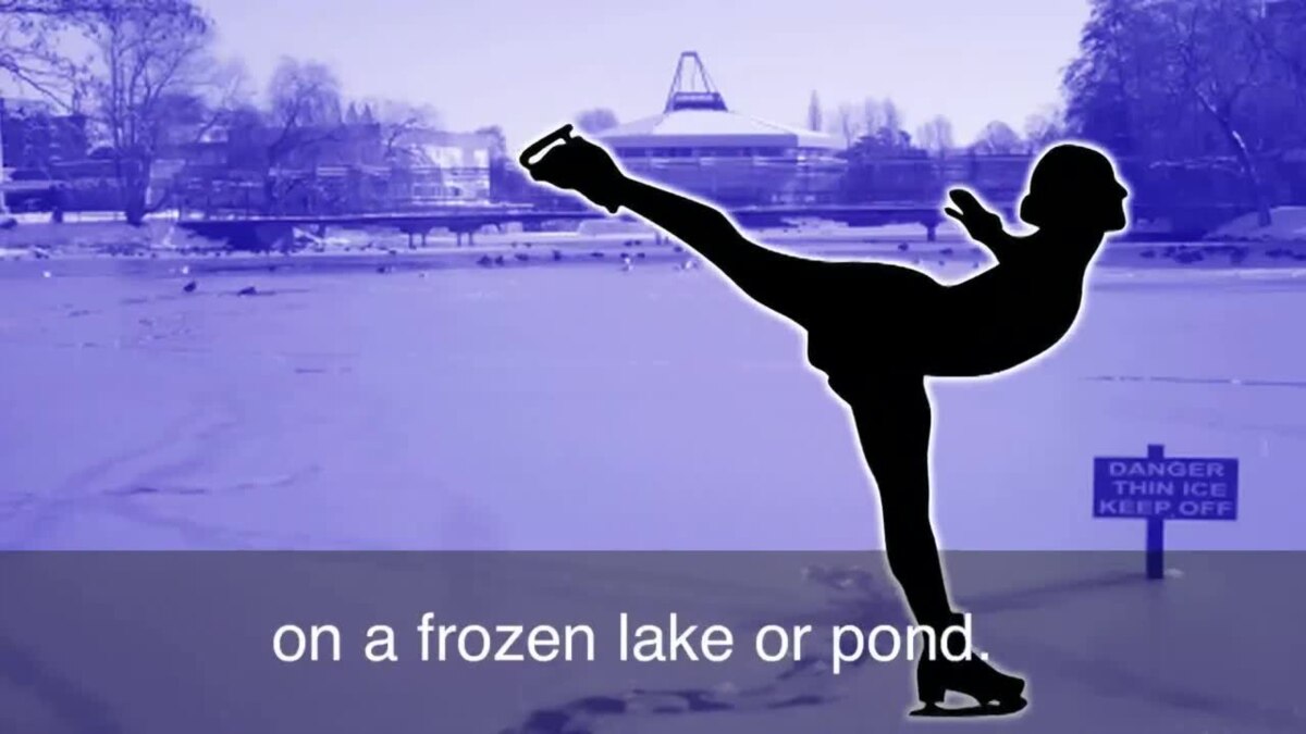 English in a Minute Skating on Thin Ice