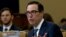 Treasury Secretary Steven Mnuchin testifies before the House Ways and Means Committee on Capitol Hill in Washington, March 14, 2019.