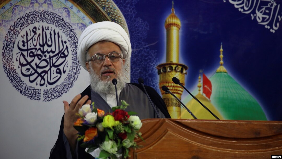 شێخ عەبدولمەهدی ئەلکەربەلائی نوێنەری ئایەتوڵڵا عەلی سیستانی