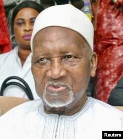 Dawda Kairaba Jawara, Gambia's first post-independence president, is pictured in this handout picture obtained by Reuters, Aug. 27, 2019.
