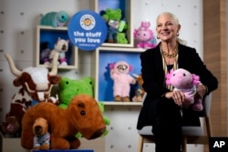 Sharon Price John, president and CEO of Build-A-Bear Workshop, poses for a photo Dec. 12, 2024, in St. Louis, Missouri.