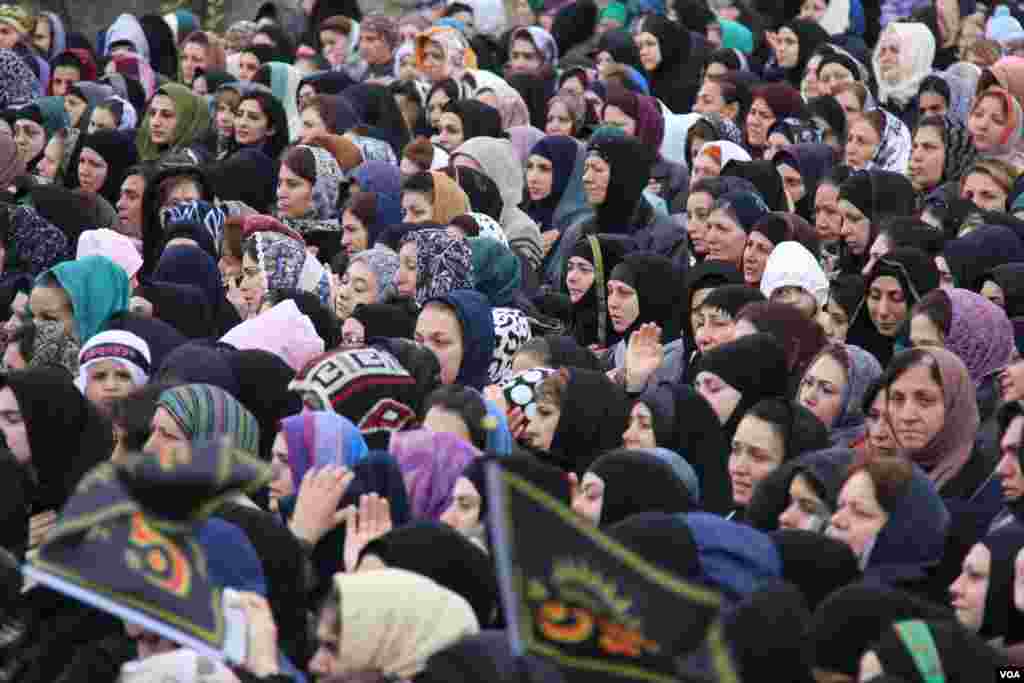 “Fatimeyi Zəhra” məscidində aşura mərasimi keçirilib