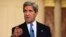 U.S. Secretary of State John Kerry speaks at the State Department, April 2, 2013.