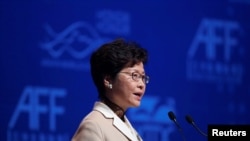 香港特首林郑月娥 （资料照片）