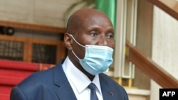 Vice-Président ya Côte d'Ivoire na Abidjan, le 13 juillet 2020.