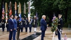 Memorial Day event at Arlington National Cemetery