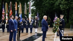 Memorial Day event at Arlington National Cemetery