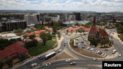 Windhoek, Namibie, 24 février 2017