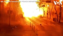  فیلمی واضح‌تر از انفجار روز کریسمس در شهر نشویل آمریکا