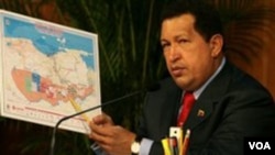 El presidente de Venezuela, Hugo Chávez, ha impulsado una política de expropiaciones a nivel industrial, comercial, de viviendas, medios y también haciendas.