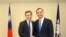 美国在台协会处长梅健华与国民党主席朱立伦会面。 （照片来源：国民党）