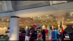 درگیری بین حامیان و مخالفان تیم فوتبال ایران در سیاتل