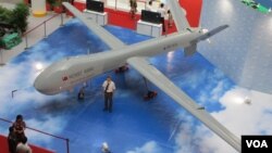 Salah satu pesawat tanpa awak yang disebut “unmanned aerial vehicle”atau UAV (foto: dok).