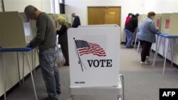 Досрочное голосование в городе Омаха, штат Небраска. 29 октября 2010 года