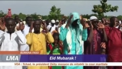 Eid Mubarak au Burkina Faso