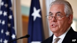 Menteri Luar Negeri Amerika Rex Tillerson (foto: dok).