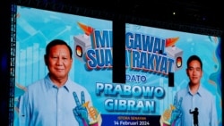 ព័ត៌មានពេលរាត្រី ១៤ កុម្ភៈ៖ លទ្ធផល​ក្រៅ​ផ្លូវការ​បង្ហាញ​ថា​លោក Prabowo Subianto នាំមុខ​​ខ្លាំង​​ក្នុង​ការ​ប្រជែង​ប្រធានាធិបតី​ឥណ្ឌូណេស៊ី