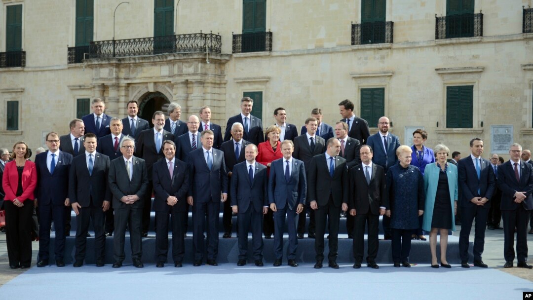 Hội nghị Thượng đỉnh EU tại Malta. 
