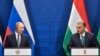 Hungary's Orban: Good Relations With Russia Are Necessity