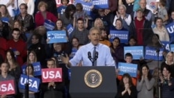 Obama: Election Filled with 'Crazy Stuff'