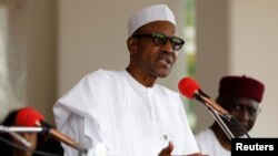 Presiden Nigeria, Muhammadu Buhari kembali ke Abuja setelah dirawat selama dua pekan di Inggris (foto: dok).