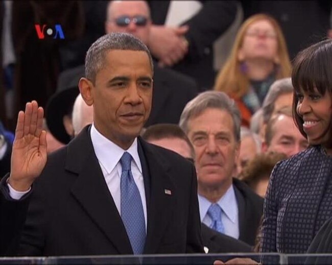 Rangkuman Inaugurasi Presiden Barack Obama 2013 - Liputan Berita VOA