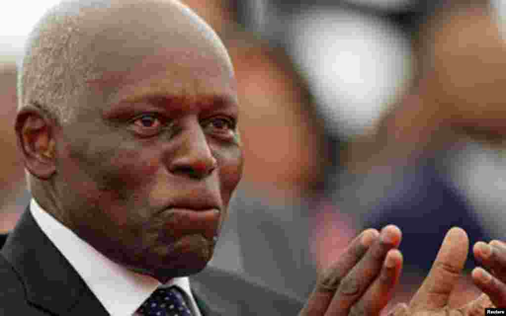 Presidente de Angola, José Eduardo dos Santos