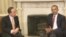 奥巴马会潘基文(美国之音视频截图)