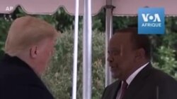 Kenya : Trump accueille le président Kenyatta à la Maison Blanche