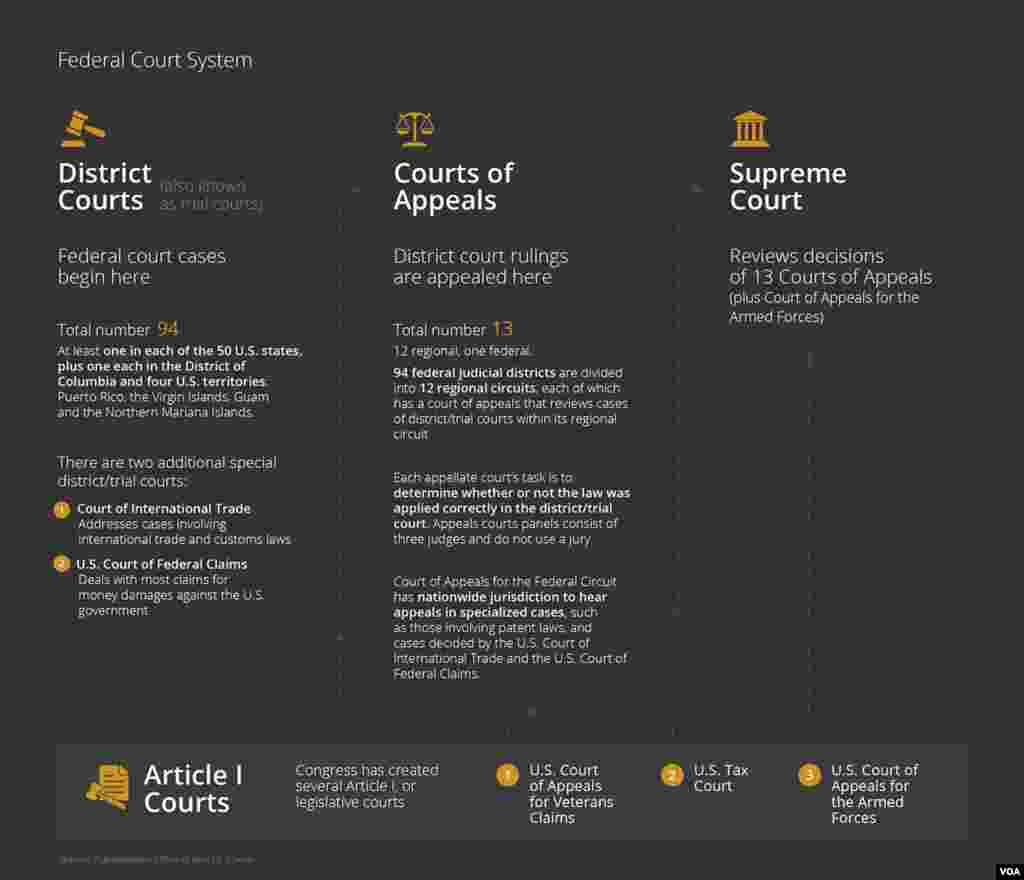 Courts Explainer: Federal Court System