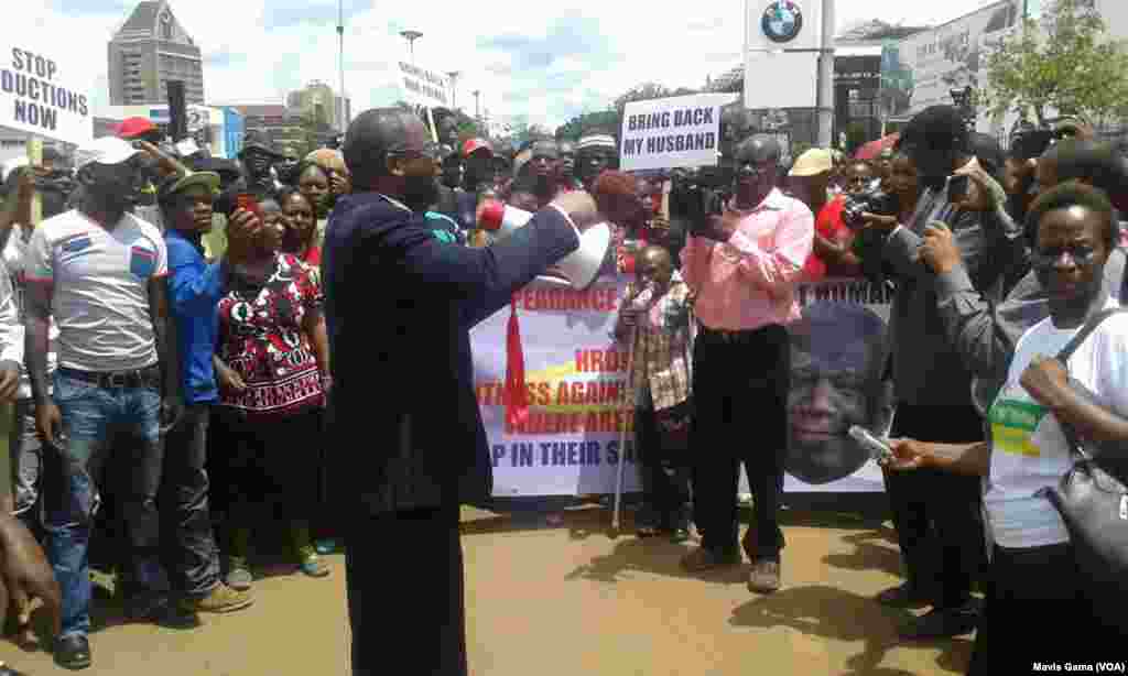 Speaker Addresses Gatherers At Dzamara One Year Anniversary March