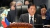 FILE - Philippine President Ferdinand Marcos Jr. listens during the 12th Association of Southeast Asian Nations-U.S. Summit in Vientiane, Laos, Oct. 11, 2024. 