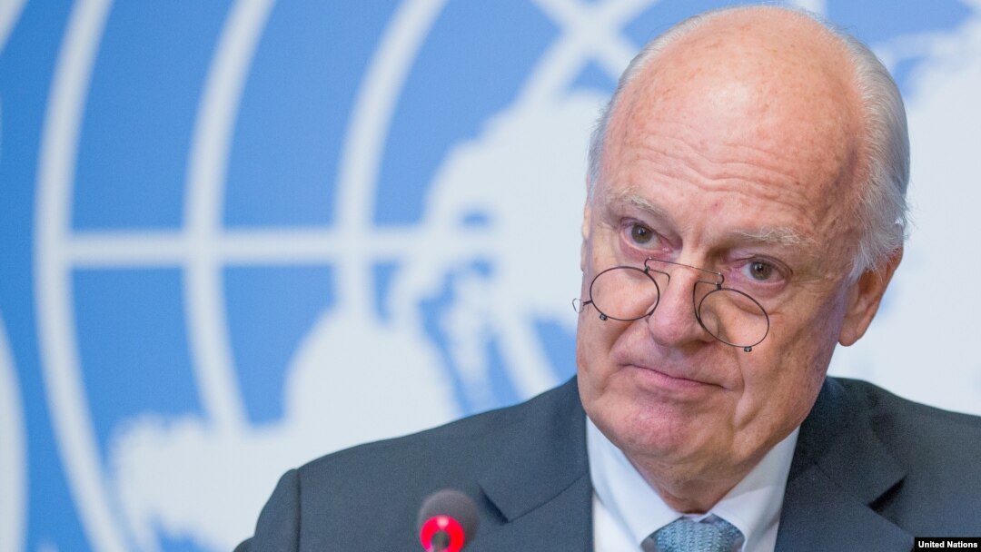 Utusan khusus PBB untuk Suriah, Staffan de Mistura berada di Paris untuk pembicaraan dengan Menlu Perancis (foto: dok).