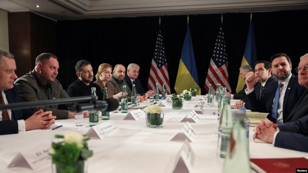 Американо-украинские переговоры по редкоземельным металлам. Мюнхен, 14 февраля 2025 г.