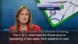 Official Warns of Limited Opportunity to Fight Ebola