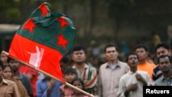 ফাইল ফটো-আওয়ামী লীগের পতাকা 