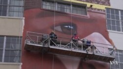 Artist Robert Vargas Paints Monumental Mural in Honor of Los Angeles