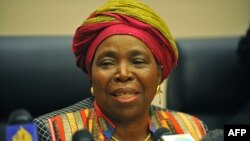  African Union Commission head and former South African Minister Nkosazana Dlamini-Zuma. 