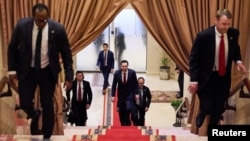 جی دی ونس، معاون رییس جمهور ایالات متحده که در راس هیات امریکایی به اسلام‌آباد رفته است